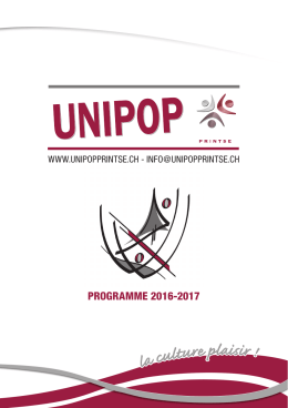 programme 2016-2017