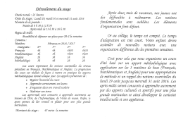 Circulaire d`information