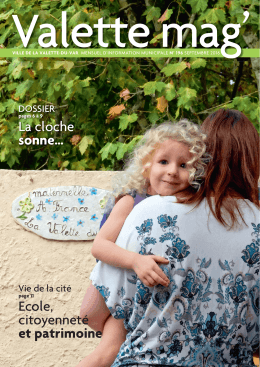 Valette Mag`septembre 2016 - Ville de La Valette-du-Var