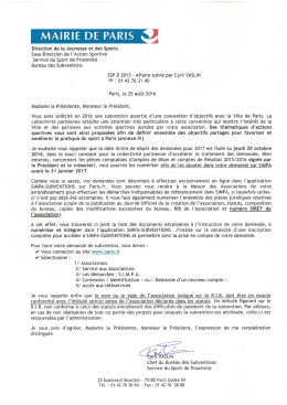 subventions djs subventions djs