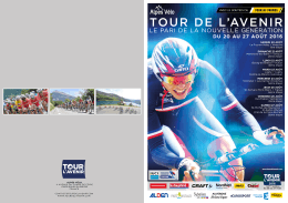 Le Tour de l`Avenir 2016 - Saint Michel de Maurienne
