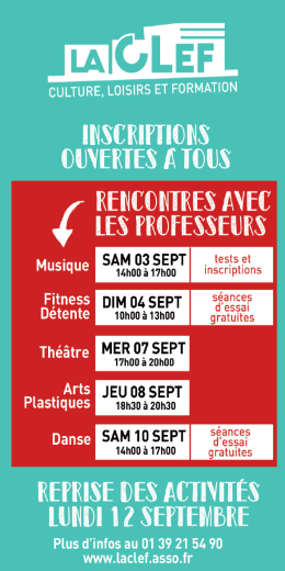 Inscriptions et rencontres avec les professeurs