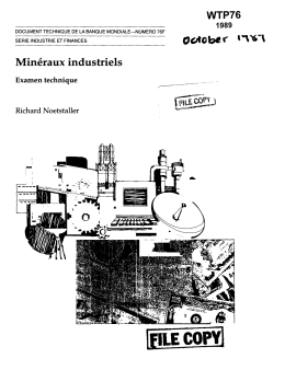 World Bank Document