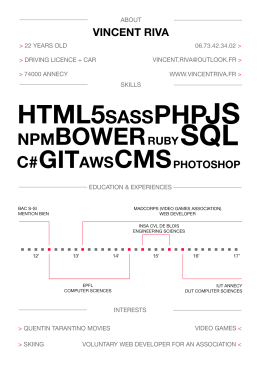 Curriculum VItae