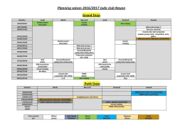 planning Judo club Noyon saison 2016 201[...]