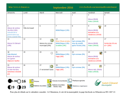 Automne 2016 - Municipalit&eacute; de Saint