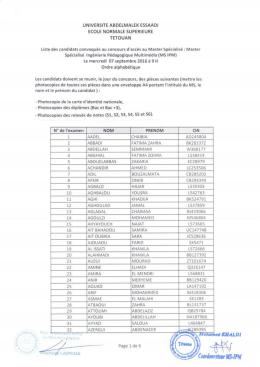 T&eacute;l&eacute;charger la liste