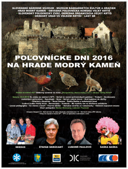 Plagát 05.indd - Slovenská poľovnícka komora