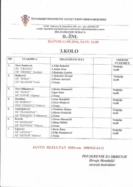 SUCI II.i III.ZNL-VK - Županijski nogometni savez