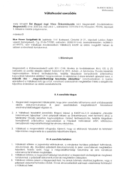 Vállalkozási szerződés