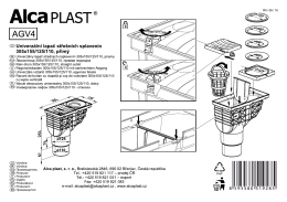 AGV4 - Instrucţiuni de instalare