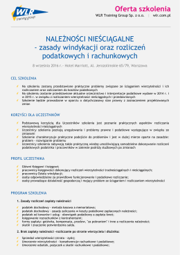 Pobierz PDF - WLR Training Group