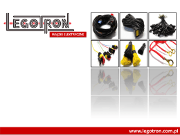 Prezentacja Legotron- katalog PL - Wiązki elektryczne, samochodowe