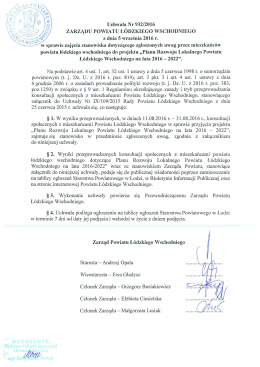 tutaj - Powiatu Łódzkiego Wschodniego
