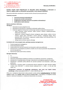Szczeg&oacute;ły ogłoszenia [tutaj] - Zesp&oacute;ł Szk&oacute;ł Poligraficznych im