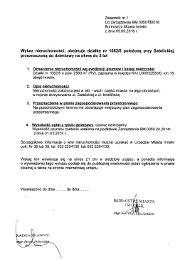 Załącznik