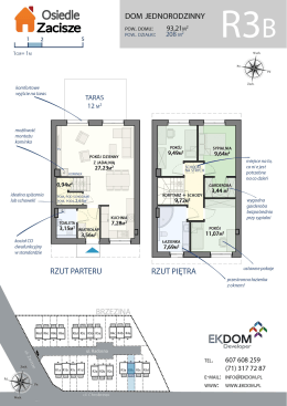 3B TYP A 93 2 miejsca postojowe 208 340 000 wolne