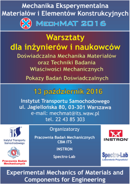 Poster - Instytut Transportu Samochodowego