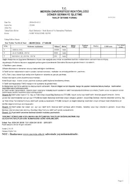 Devamı - Mersin Üniversitesi