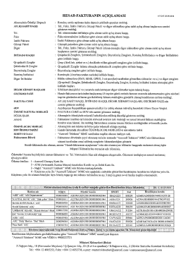 Hesab-fakturanın a&ccedil;ıqlaması