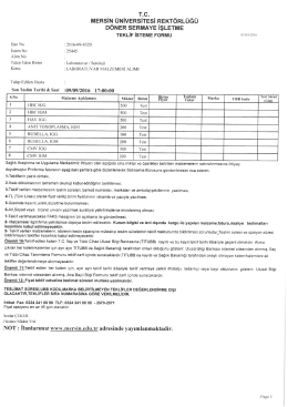 Devamı - Mersin Üniversitesi