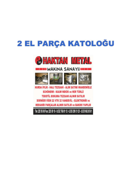 Microsoft Word - HAKTAN_PARCA_KATOLOG.doc