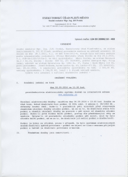 Dražebn&iacute; vyhl&aacute;&scaron;ka.