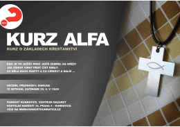 Alfa kurzy Kunratice - Farnost Praha &ndash; Kunratice
