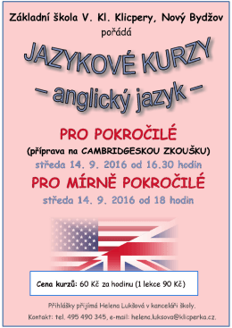 ZDE - ZŠ V. Kl. Klicpery, Nový Bydžov