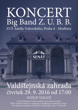 Big Band ZUBB - Spolek pro lepší život v Praze
