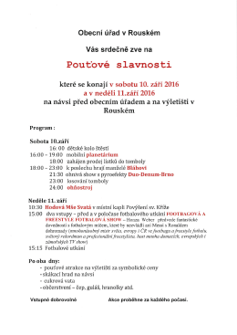 Podrobné informace