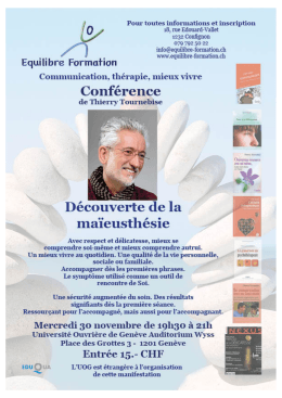 Thierry Tournebise - Equilibre Formation