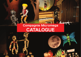 catalogue - Compagnie MICROMEGA