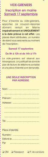 T&eacute;l&eacute;chargez le coupon d`inscription