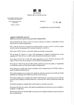 Haute-Savoie - Taxis de France