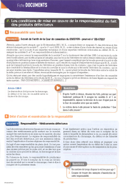 extrait du droit par les fiches