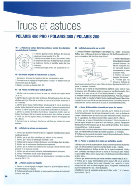 Trucs et astuces Polaris