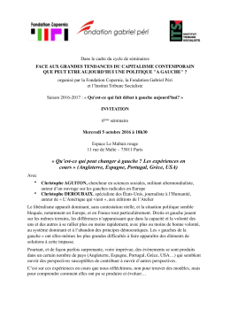 en PDF - Fondation Copernic