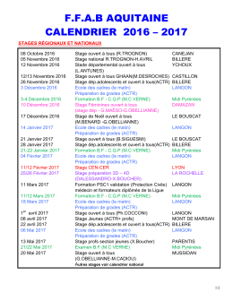 ffab aquitaine calendrier 2016 – 2017