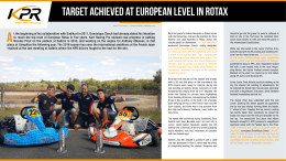 target achieved at european level in rotax
