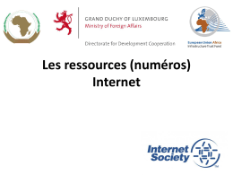 Internet Number Resources