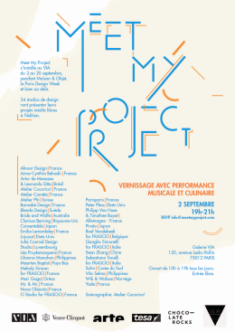 Invitation vernissage