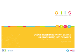 océan indien innovation santé : un programme, des services