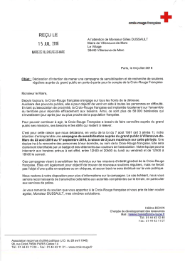 INFO CROIX ROUGE Cliquez sur le fichier ci