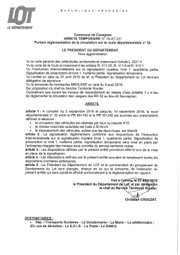 T&eacute;l&eacute;chargez l`arr&ecirc;t&eacute; complet
