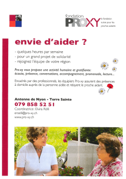 flyers Envie d`aider