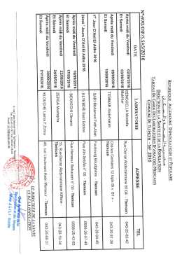 DSP Tlemcen