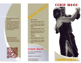 Plus... - Association COLOR TANGO