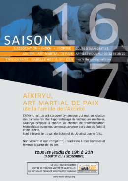 Plaquette au format PDF - Isabelle Abel&eacute; Dubouloz