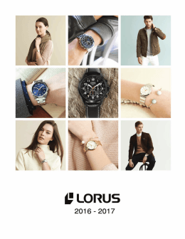 Catalogue Lorus - Lorus Watches Canada
